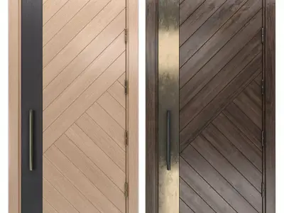 ON POINTE DOOR Low-poly 3D model