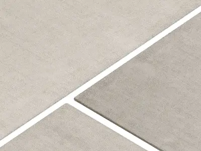 Carpet set 26 - Silver Wool Rug - 6K 3D model