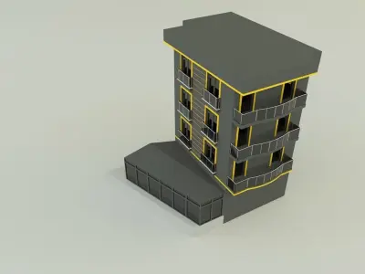 building 652 3D model