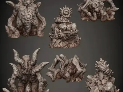 ParasEye --Support Free-- Free 3D print model