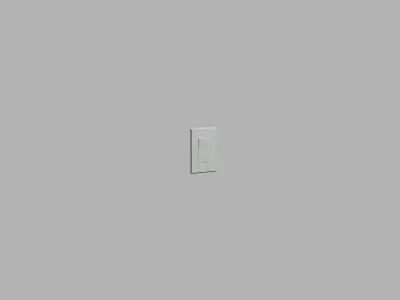 Light Switch 02 - Household Low-poly 3D model
