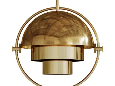 Multi-Lite ceiling lamp small 3D model