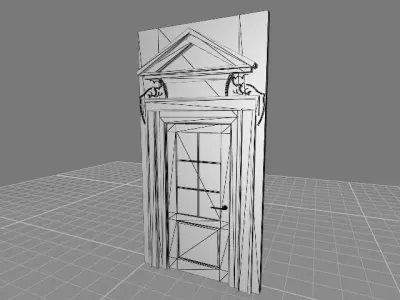 Classic 1 door  3D model
