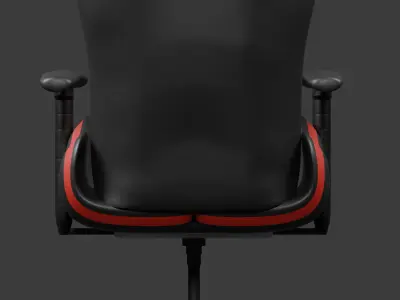 RedForce Gaming Chair Pro Low-poly 3D model