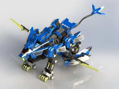 Blade Liger AB 3D model