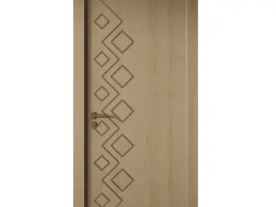 GK 687 Interior Door 3D model