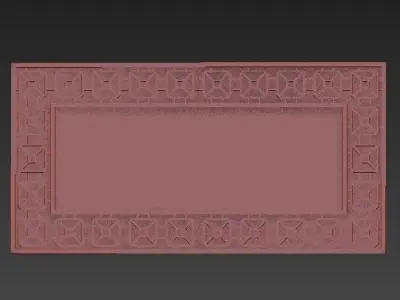 Wall mirror 16 3D model