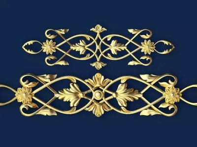 dekor ornament 3D model 94