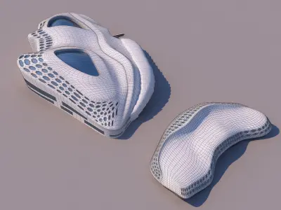 0103 - Organic Building 3D model
