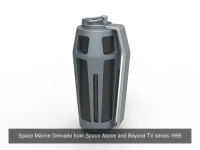 Weapons from Space Above and Beyond TV series 1995 3D Model Pack