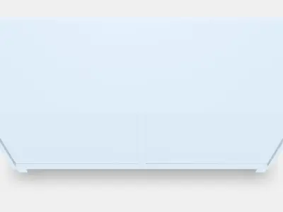 BESTA Storage combination with doors 51 Low-poly 3D model