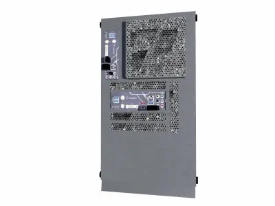 NZXT Gaming PC Gaming computer Low-poly 3D model