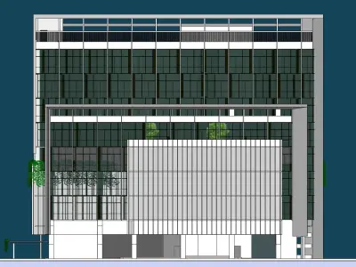 Sketchup 1005 - office 3D model