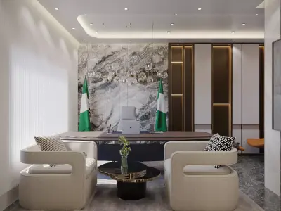 MinistersOfficeInteriorScene3dsMaxCoronaRenderer 3D model