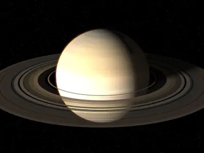 Saturn 3d max corona rander model 3D model 3D model