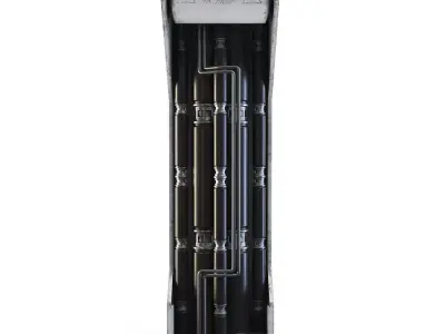 Space Station Wall 3Space Station Wall 3 3D model