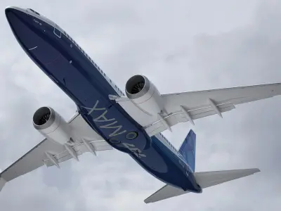  Boeing 737-8 MAX with Animation 