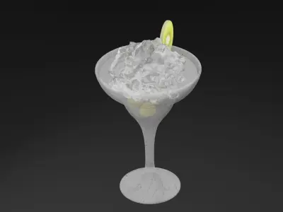 Frozen Fusion WIth Kiwi Low-poly 3D model