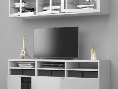 BESTA IKEA TV  Free low-poly 3D model