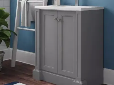 Bressyln Single Vanity Set - 4 Colour 3D model