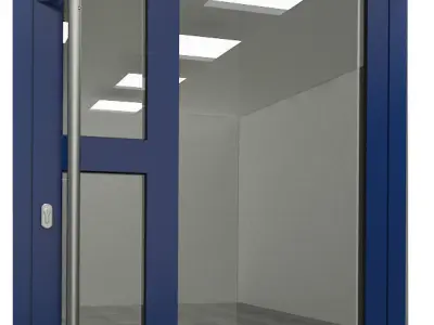 Aluminum Joinery Doors 3D model