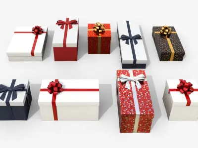  Gift Boxes - Square and Rectangular Spectrum 