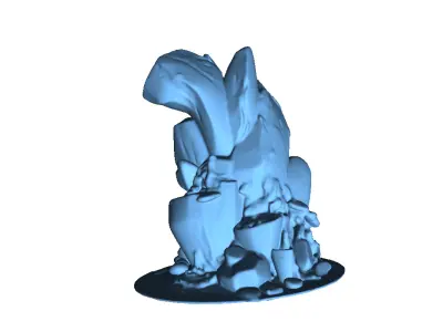 Rock 1 3D print model