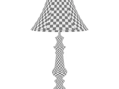 Marmon 32 Table Lamp with Shade ANDO2975 3D model
