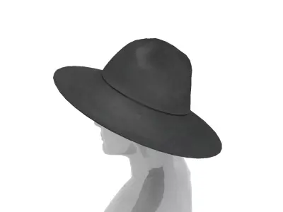 Classic Hat 3D model
