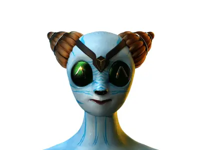 Sci-Fi Avatar 3D model