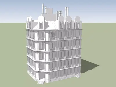 House-12 tower of london 3D model