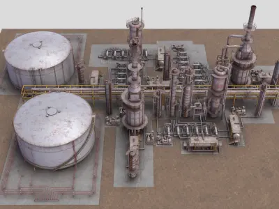  Oil Refinery 02 