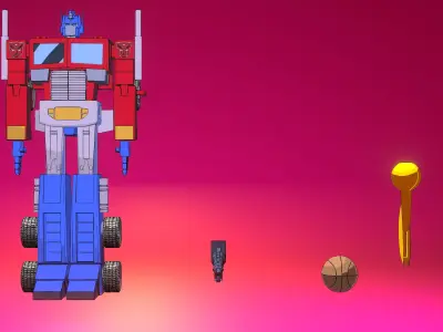 Optimus Prime G1 3D model