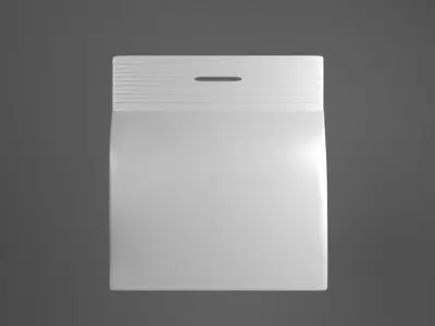 Snack and Biscuit Package Low-poly 3D model