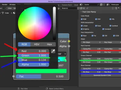Fast Color Ramp 3D model
