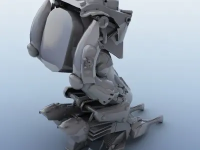 Robot 03 3D model