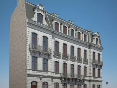 City Building 03 3D model