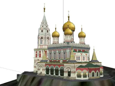 Architecture-Religion-God-Culture-Temple-014 3D model