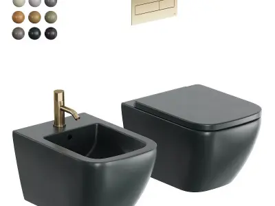 Hatria Bianca Wall-Hung WC 3D model