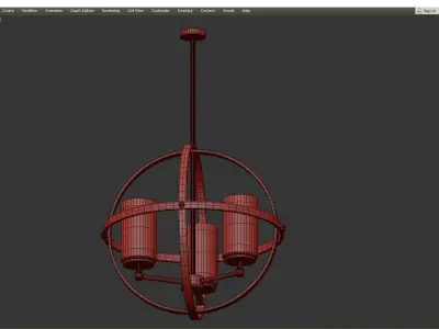 ALTURAS CHANDELIER Low-poly 3D model