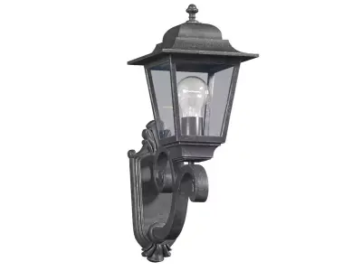 Classical Outdoor wall Lamp Lantern Street Sconce 3D model