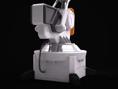Industrial Robot 3D model