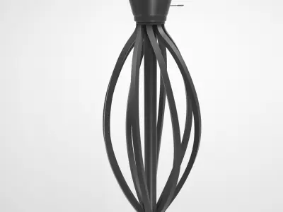 Stand Lamp 3D model