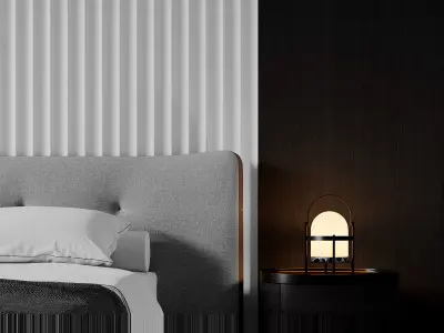 Bedroom Design 3d model  Free 3D model