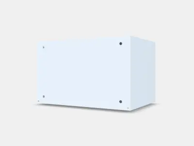 METOD Wall cabinet frame 5 Low-poly 3D model