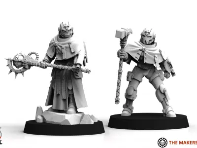 Daughters of War - Adjudicator 3D print model