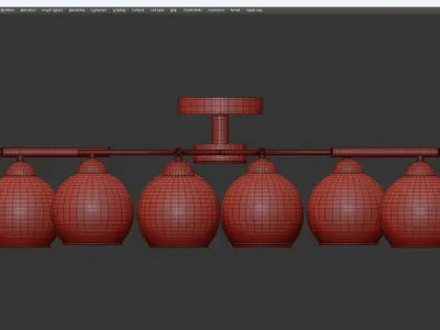 De Markt Low-poly 3D model