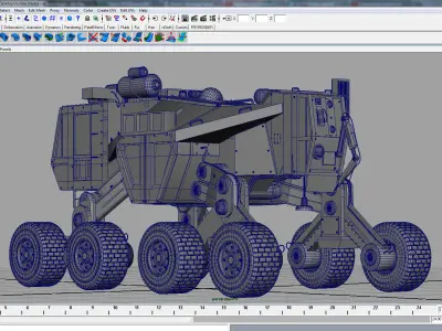 Jorden Tractor 3D model