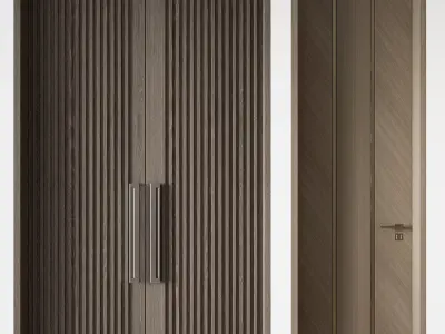 Door set 20 3D model