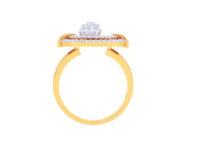Women Ring MTL 3dm STL OBJ FBX Details 3D print model 2